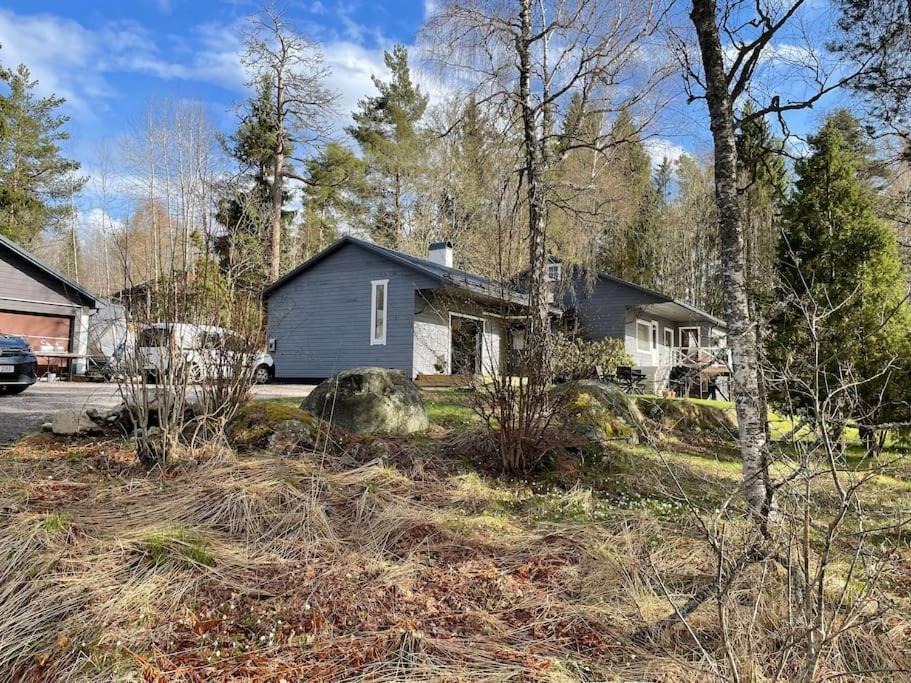 Nyrenoverat Strandnaera Med Fantastisk Utsikt Rimbo Luaran gambar